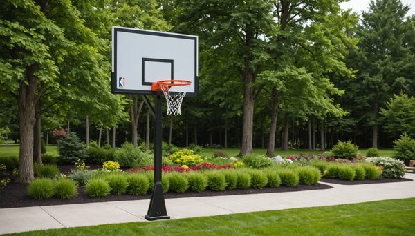 Intégrer un panier de basket dans son aménagement paysager